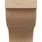 Ekena Millwork 4in. W x 6in. H x 28in. L Garner Woodgrain TimberThane Rafter Tail, Primed Tan RFTUR04X06X28GARRCPR - alternate 4